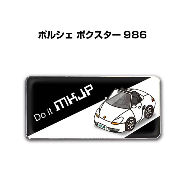 ポルシェ純正986ボクスタートランクエンブレム Boxster' リアトランクエンブレム 986 ボクスターS・ボクスター
