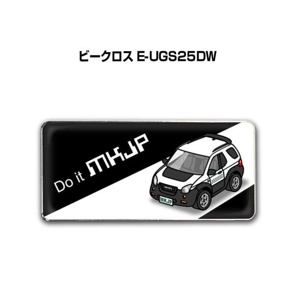 MKJP 車種別エンブレム 2個入り H25mm×W55mm いすゞ ビークロス E