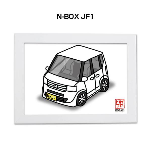 仮予約プライマルさま専用ホンダ HONDA N-BOX JF1 車検有 手19 mkjp_illust-a5-0065