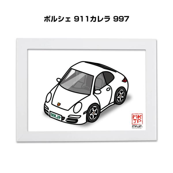 30 Off Mkjp イラストa5 フレーム付き 外車 ポルシェ 911カレラ 997 ゆうメール送料無料 Illust A5 0338 ドレスアップパーツショップmkjp 通販 Yahoo ショッピング