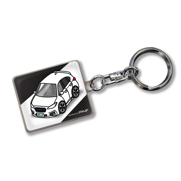 MKJP カスタムキーホルダー スバル インプレッサ スポーツ GT2 GT3 GT6