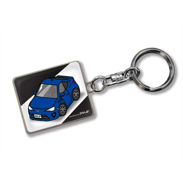 トヨタカップ  キーホルダー  未使用 MKJP 車種別かわカッコいい キーホルダー トヨタ GR86 ZN8 ゆう