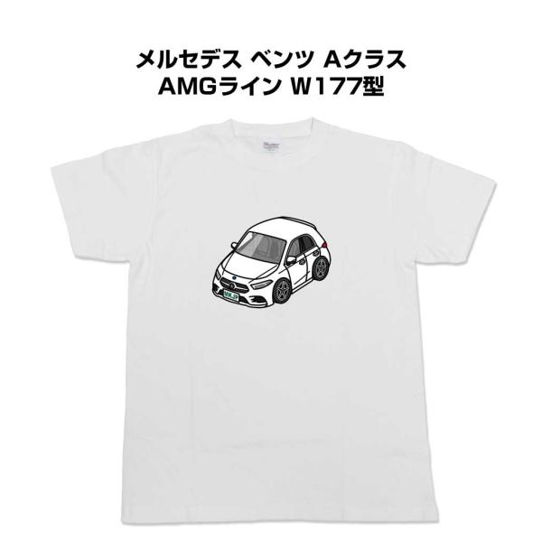 激レア BMW メルセデス・ベンツ アウディ Porsche Tシャツ かわカッコいい Tシャツ メルセデス ベンツ Aクラス AMGライン