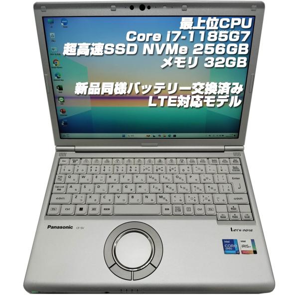 Let's note ノートPC CF-SV1 レッツノート i7第11世代-1185G7/メモリ