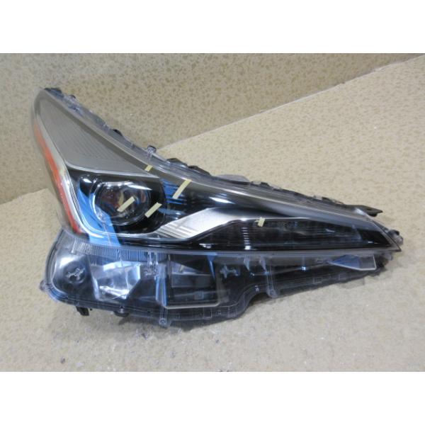 トヨタ プリウス ZVW50 ZVW51 後期 純正 LED 右 ヘッドライト 刻印：D