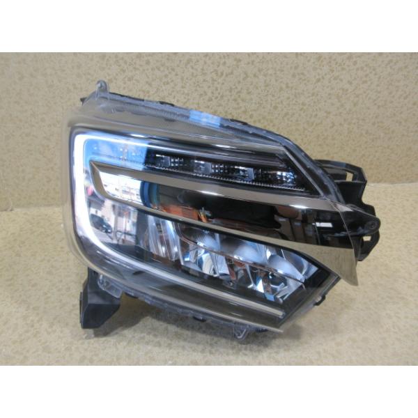 良品 ホンダ N BOX カスタム JF3 後期 純正 LED 右 ヘッドライト 刻印