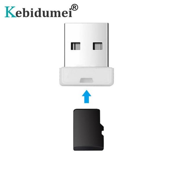 Kebidumei-ミニUSB 2.0 SD/TFカード,デスクトップ/ラップトップメモリ,アダプター