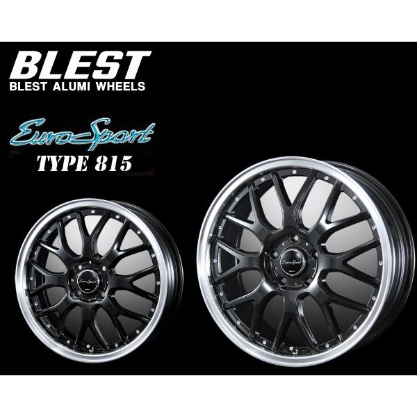 納期注意 業販品 直送品 BLEST EuroSport Type 815 18インチ 7J+