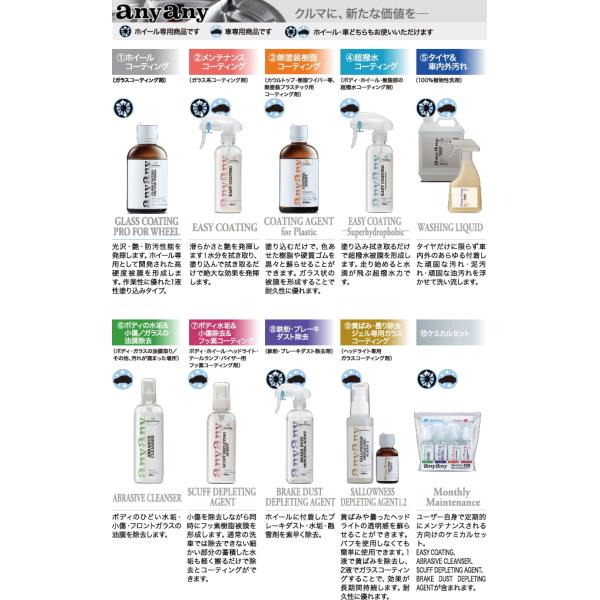 送料無料 anyany 1.ホイールコーティング 1本 (No.31550001