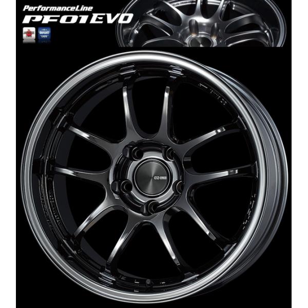 納期注意 業販品 直送品 ENKEI Performance Line PF01EVO 17