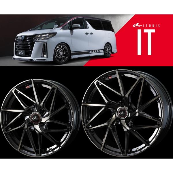 業販限定販売] [新品] [18インチ] [LEONIS IT] [7J+55] [225/40R18 
