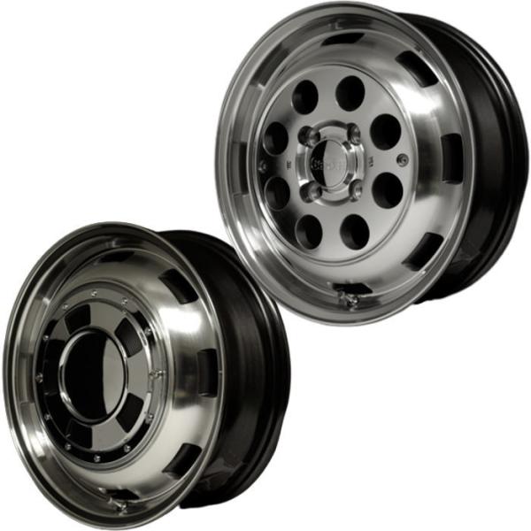15インチ 4穴 100 4.5J ガルシア シスコ メタリックグレーポリッシュ 