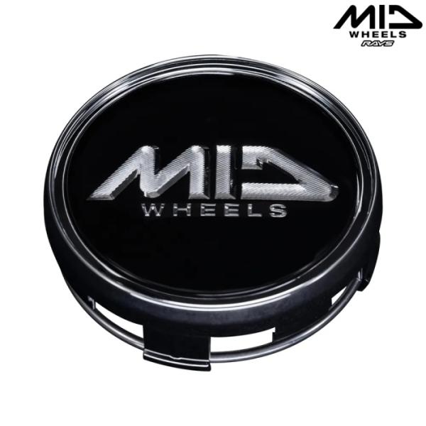 MID センターキャップ 1枚 NO.2 MID WHEELS Lefinada CAP