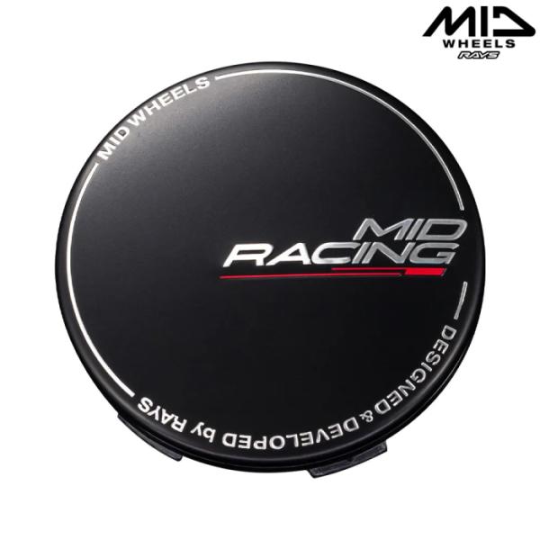MID センターキャップ 1枚 NO.19 MID Racing CAP by RAYS (74.5Φ)