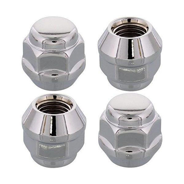 特価品 ショートナット メッキ 4個 M12×P1.25-19HEX 60度テーパー 袋タイプ 22mm