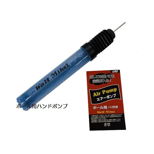 押しても引いても空気が入るボール用エアーポンプです。・ボール用空気針付き