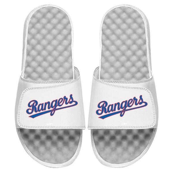 MLB テキサス・レンジャーズ サンダル/シューズ Cooperstown Wordmark Logo Slide Sandals ISlide ホワイト :mlb-200618san08:プロ野球メジャーリーグショップ 通販 MLB テキサス・レンジャーズ ビーチサンダル