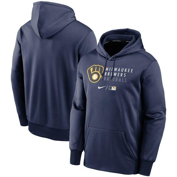 NIKE（ナイキ） ブリュワーズ パーカー MLB オーセンティック 