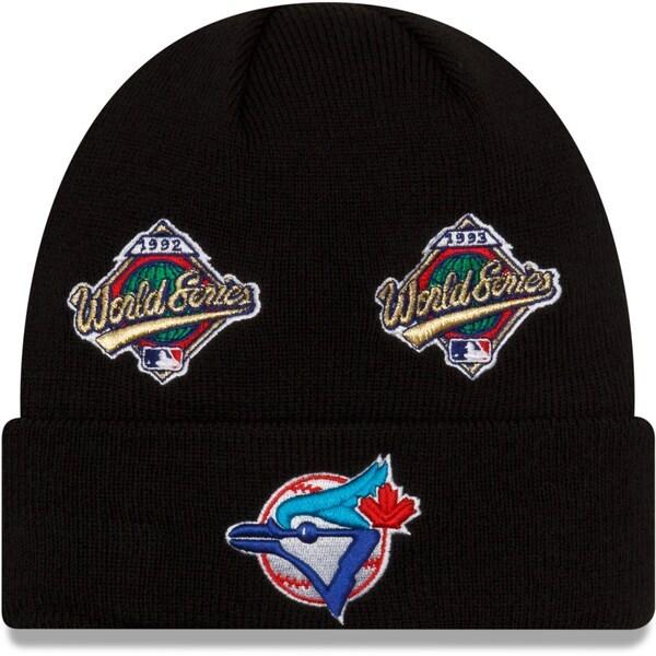 NEW ERA（ニューエラ） MLB ブルージェイズ ニットキャップ 優勝記念