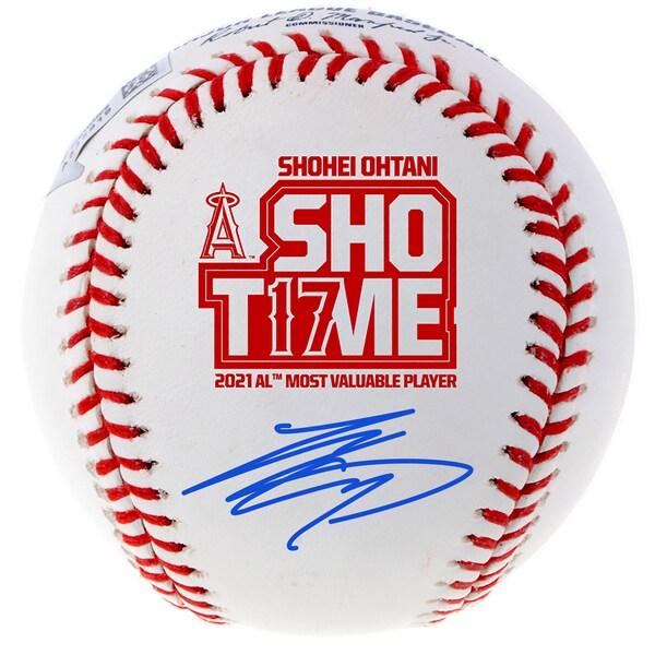 MLB 大谷翔平 エンゼルス サインボール 2021 AL MVP受賞記念 最 MLB 大谷翔平 エンゼルス サインボール 2021 AL MVP受賞記念 最