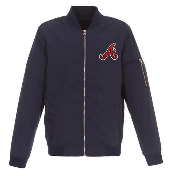 MLB ブレーブス ジャケット ナイロン ボンバー アウター JH Design