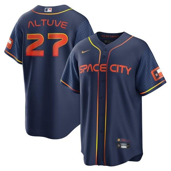 NIKE（ナイキ） MLB ホセ・アルテューベ アストロズ ユニフォーム 2022
