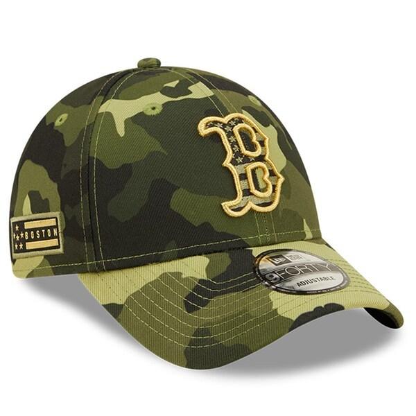 くすみ水色 MLB レッドソックス キャップ 2022 アームドフォースデー