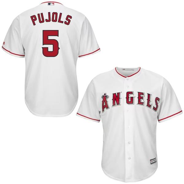 Majestic エンゼルス❤️ユニフォーム SサイズMLB アルバートプホルス MAJESTIC（マジェスティック） MLB アルバート・プホルス エンゼルス