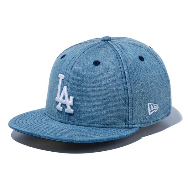 NEW ERA（ニューエラ） MLB ドジャース キャップ ウォッシュドデニム