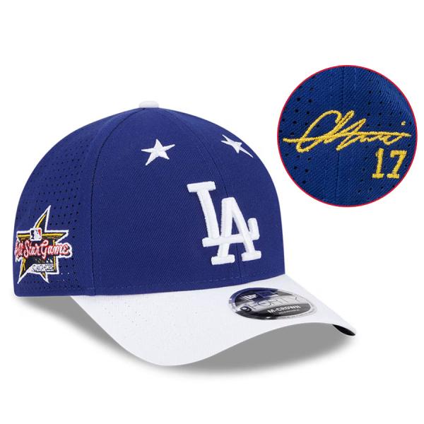 2025MLBオールスター公式キャップ ドジャース ホワイト/ブルー 大谷翔平 2025MLBオールスター公式キャップ ドジャース ホワイト/ブルー 大谷