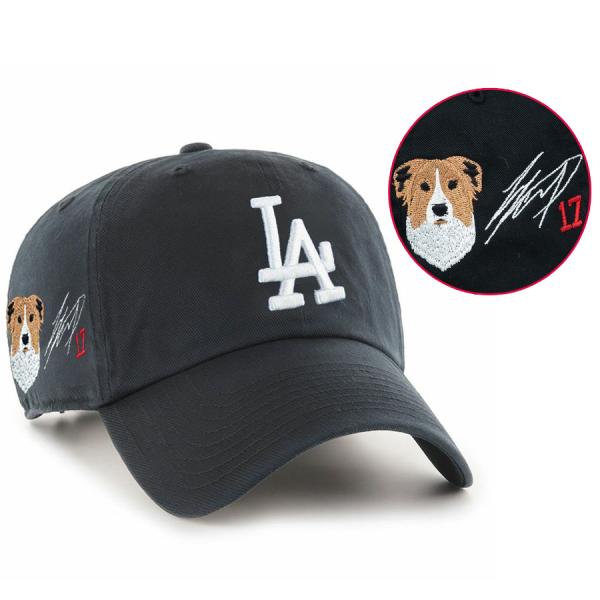 MLB 大谷翔平 ドジャース キャップ 【セレクション特注】サイン刺繍
