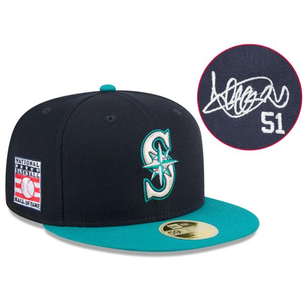 イチロー選手 サイン刺繍 MLBマリナーズニューエラキャップ 新品タグ付き NEW ERA（ニューエラ） MLB イチロー マリナーズ キャップ 現地買付