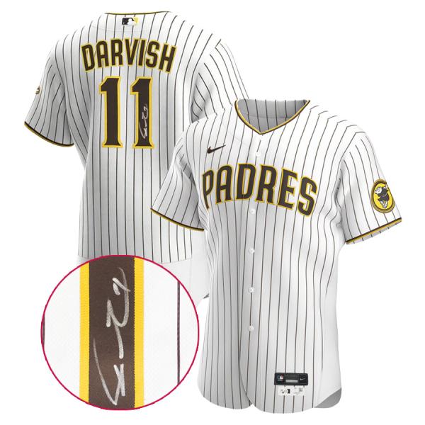 MLB ダルビッシュ有 パドレス 実使用 直筆サイン ユニフォーム 【現地