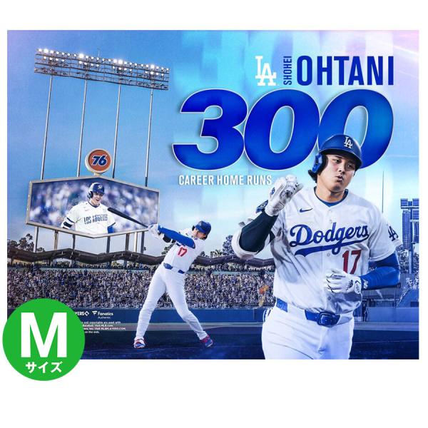 MLB 大谷翔平 ドジャース フォト ポスター 通算300号HR 達成記念 ホームラン Collage Photograph Fanatics