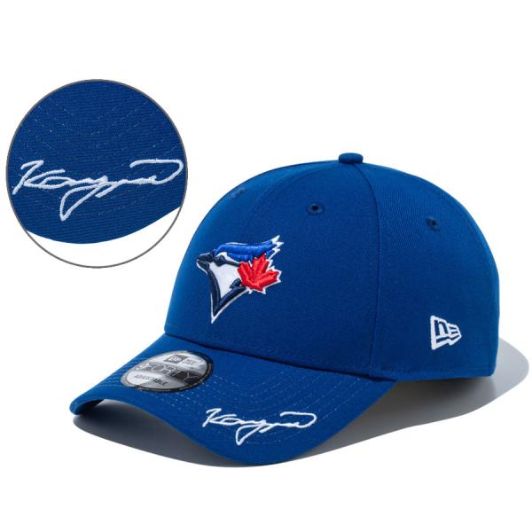 MLB 岡本和真 ブルージェイズ キャップ 【国内モデル】Japan Players Signature 9FORTY Adjustable Hat サイン刺繍 ニューエラ/New Era ロイヤル