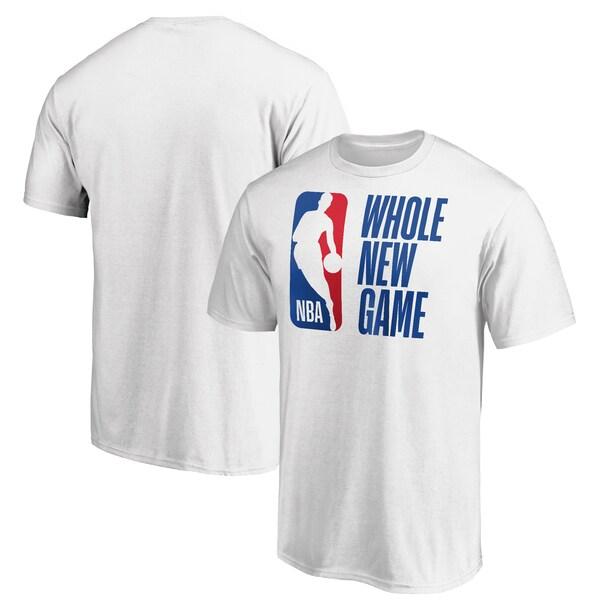 Nba Nbaロゴ Tシャツ Whole New Game Team T Shirt ホワイト Nba 0803wng11 プロ野球メジャーリーグショップ 通販 Yahoo ショッピング