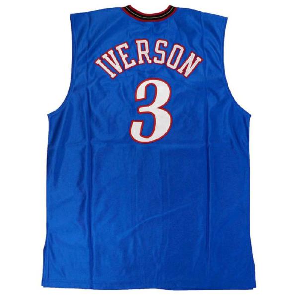 NBA アレン・アイバーソン 76ers ユニフォーム ジャージ オーセンティック デッドストック チャンピオン Champion ロイヤル