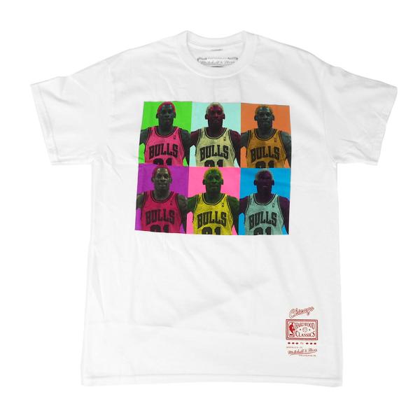 デニスロッドマン シカゴブルズ Tシャツ NBA ミッチェルアンドネス Mitchell&Ness（ミッチェルアンドネス） NBA デニス・ロッドマン