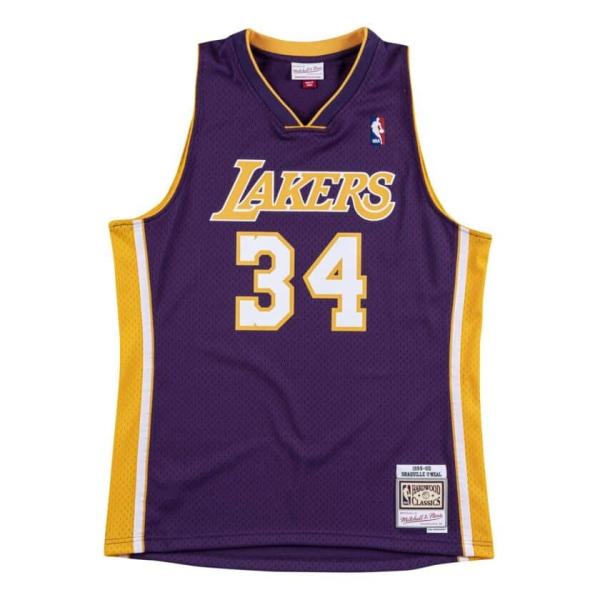 レイカーズ　シャキール・オニール ユニフォーム 復刻 スウィングマン Mitchell&Ness（ミッチェルアンドネス） NBA シャキール・オニール