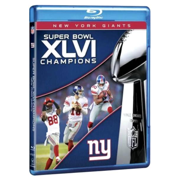 NFL グッズ ブルーレイ Blu-ray ジャイアンツ 第46回スーパーボウル優勝記念