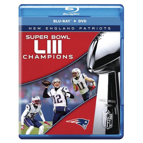 NFL グッズ ブルーレイ Blu-ray&DVDセット ペイトリオッツ 第53回スーパーボウル優勝記念