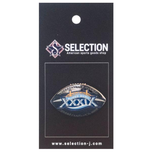 NFL ピンバッチ 第39回スーパーボウル記念ピンズ Super Bowl XXXIX
