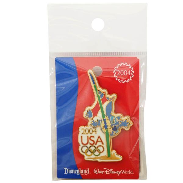 �A�����J��\ �f�B�Y�j�[ 2004 �A�e�l USA Decathlon Series Pin : Javelin �s���o�b�` �s���Y Disney