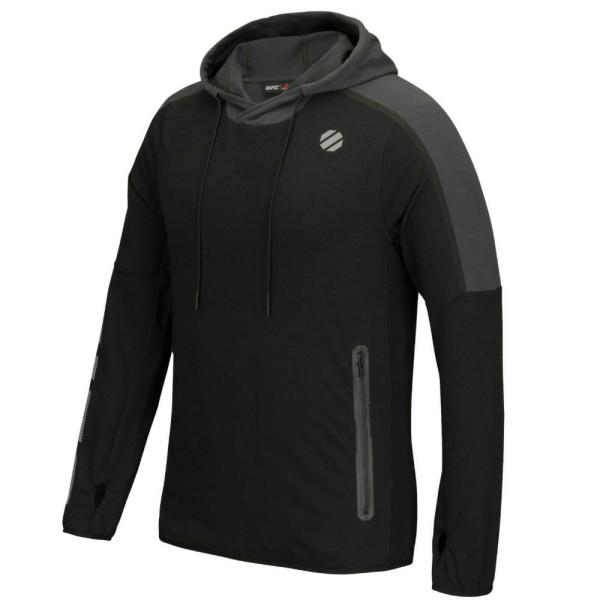 UFC �p�[�J�[ ���[�{�b�N/Reebok �u���b�N �����Y ���� �v���I�[�o�[ �t�[�f�B�[ Training Speedwick Performance Pullover