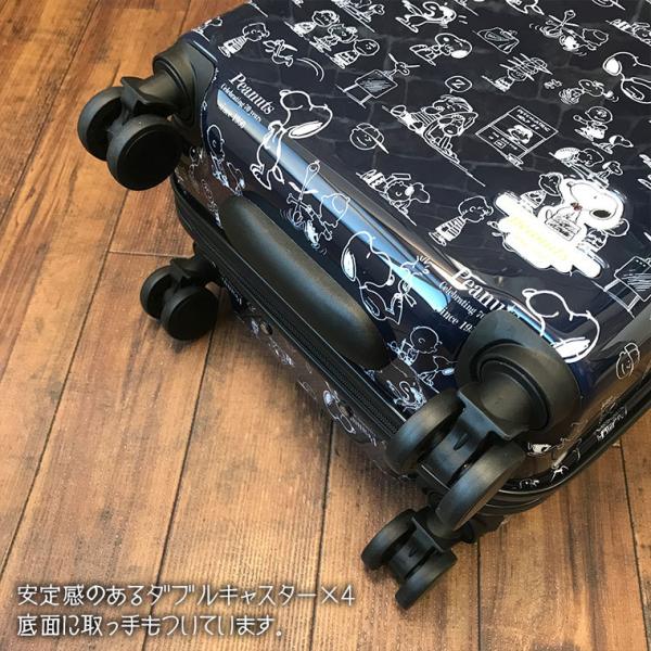 スーツケース Sサイズ 33L 1泊〜3泊用スヌーピー 70周年 かわいい ミニ