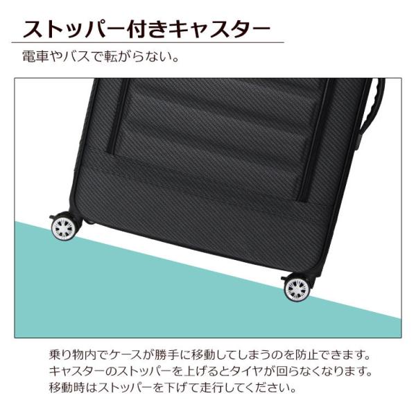 Siffler（シフレ） 特大 スーツケース LLサイズ 138L 10泊〜長期最大級