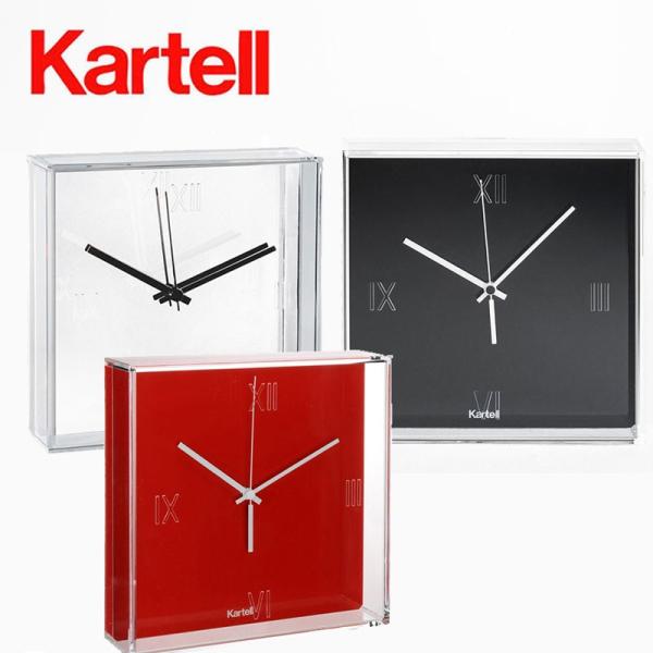 Kartell カルテル Tic&Tac ティックタック K1900 スタルク Kartell（カルテル） 正規代理店 時計 Tic&Tac ティックタック K1900