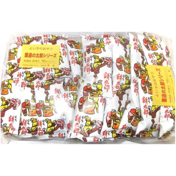 菓道 餅太郎 30袋 駄菓子 スナック菓子 醤油 ロングセラー ソース 餅菓子 おかき お祭り ハロウィン クリスマス イベント パーティー