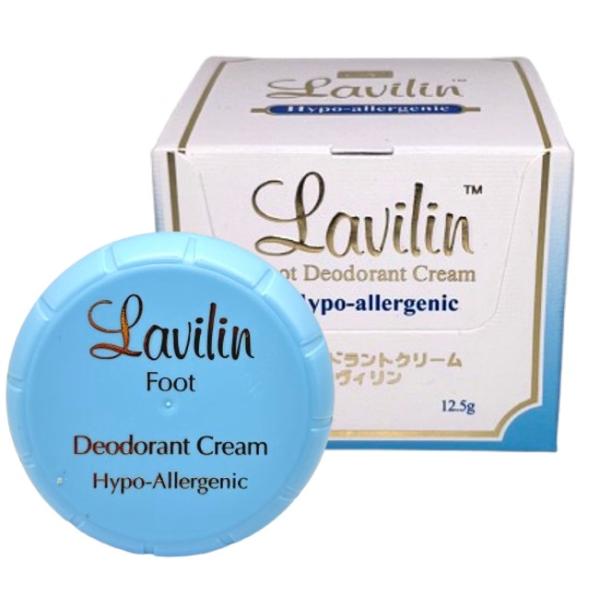 ラヴィリン フォーフット 足用 青 正規品 デオドラントクリーム 12.5g 医薬部外品 ラビリン 足裏 アシ 足汗の臭いなどに定番の薬用消臭クリーム