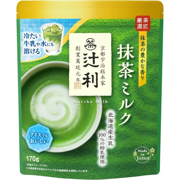 片岡物産 辻利 抹茶ミルク １７０ｇ